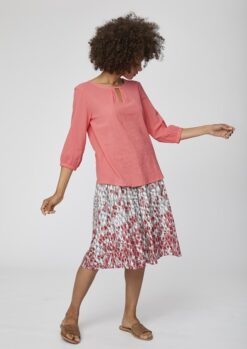 Eileen Rhubarb Blouse Thought Clothing
