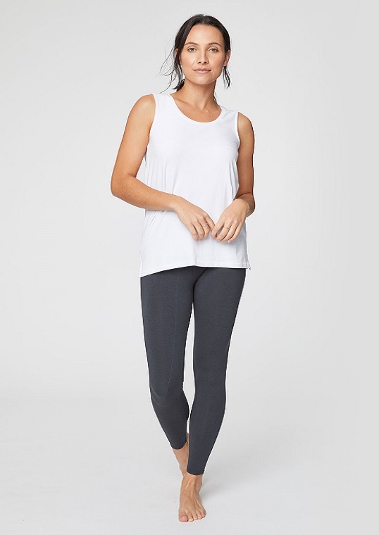 Bamboo Base Layer Graphite Leggings Thought Clothing
