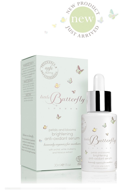 Petals and Blooms Brightening Antioxidant Serum Little Butterfly London