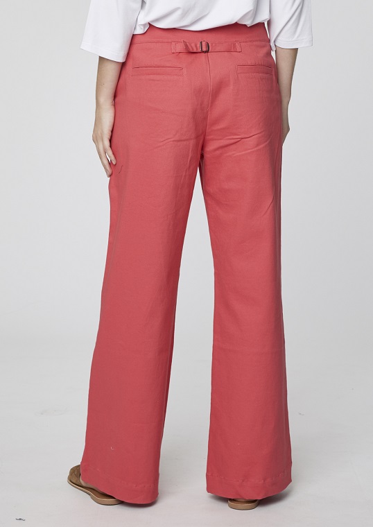 WSB4042-RHUBARB-PINK--camile-wide-leg-high-waisted-sailor-trousers-4 Camile Rhubarb Trousers Thought Clothing