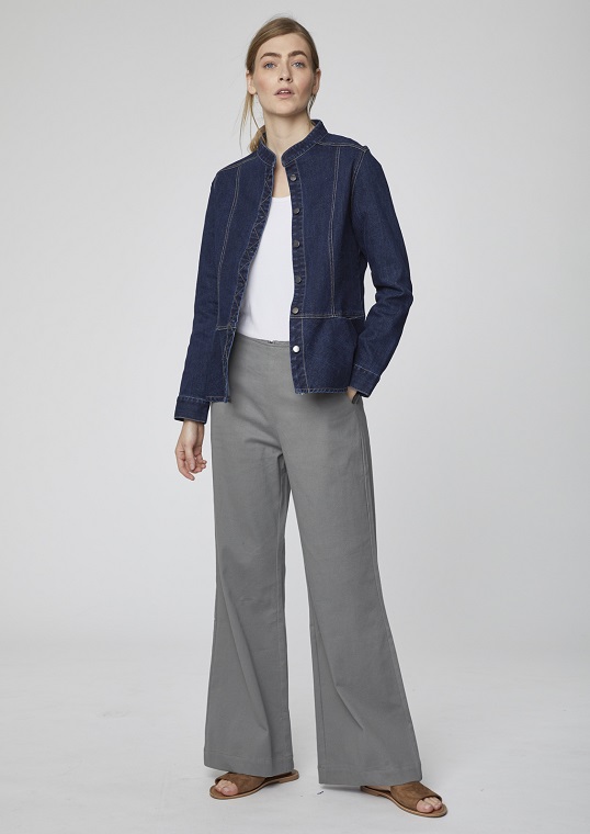 Camile Sage Trousers Thought Clothing