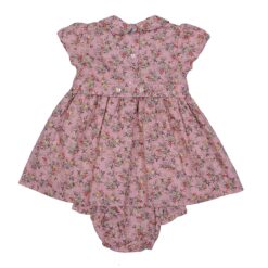 Mackenzie Dress Question Everything London is a dress & bloomers set for little girls is sure to be a favorite. With a playful  pretty pink and  flower print,