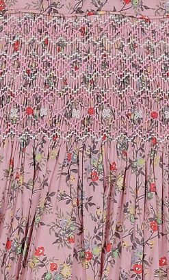 Mackenzie Dress Question Everything London is a dress & bloomers set for little girls is sure to be a favorite. With a playful  pretty pink and  flower print,